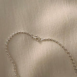 Sparkly Silver Necklace