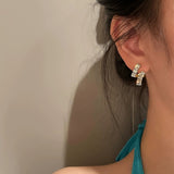 Rhinestone Stud Earrings | Style No. 117