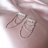 Silver Tassels Earrings | Style No. 108