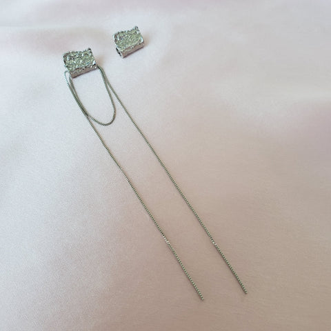 Silver Tassel Earrings | Style No. 211