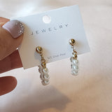 Chain In Pearl Earrings | Style No. 155