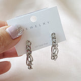 Silver Chain Earrings | Style No. 122