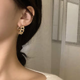 Chain Hoop Earrings | Style No. 107