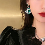 Emerald Antique Earrings | Style No. 178