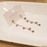 Long Heart Tassel Earrings | Style No. 236