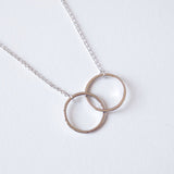 circle pendant necklace by Adruzy