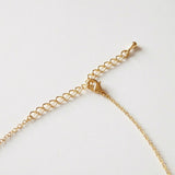 Gold Bar Necklace in 16k Gold Plated, High End!