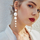 Long Pearl Earrings | Style No. 168
