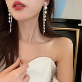 Long Pearl Earrings | Style No. 170