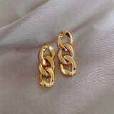 Gold Chain Earrings | Style No. 200